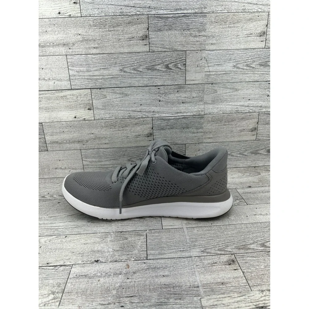 Kizik Lima Storm Gray Hands-Free Slip On Knit Sneakers Men Sz 7.5 Women Sz 9‎